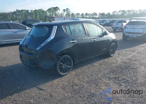 2013 Nissan Leaf S z USA, uszkodzony, nr VIN 1N4AZ0CP1DC407189